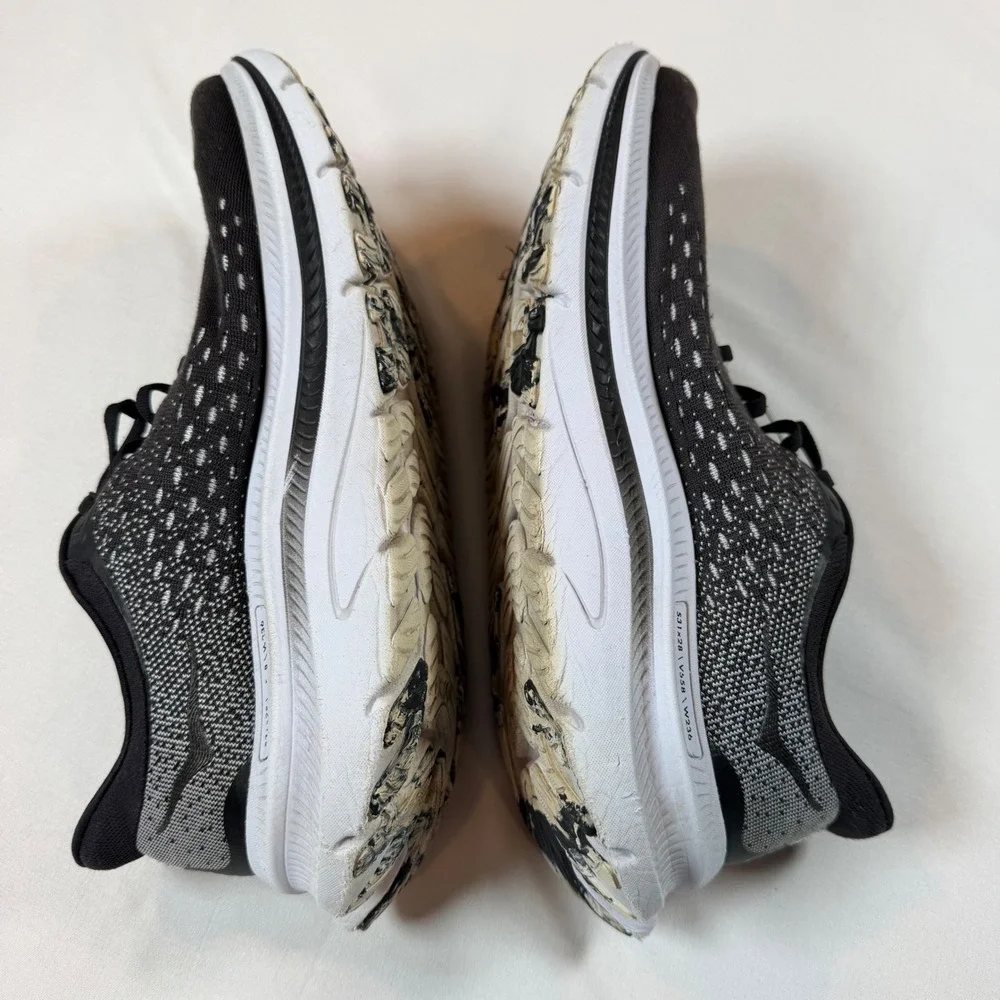 Hoka Kawana Women's 11 Running Shoes Black White 1123164 BWHT Sneaker
